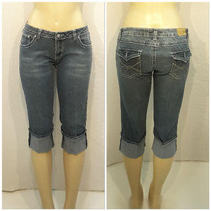 RICO JEANS USA, Denim Capri Jeans, size 13